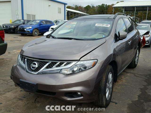 2012 NISSAN MURANO S SL LE SALVAGE Salvage Damaged Cars For Sale