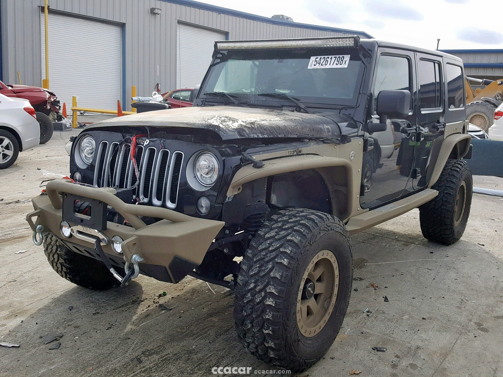 2017 Jeep Wrangler Unlimited Smoky Mountain Salvage & Damaged Cars