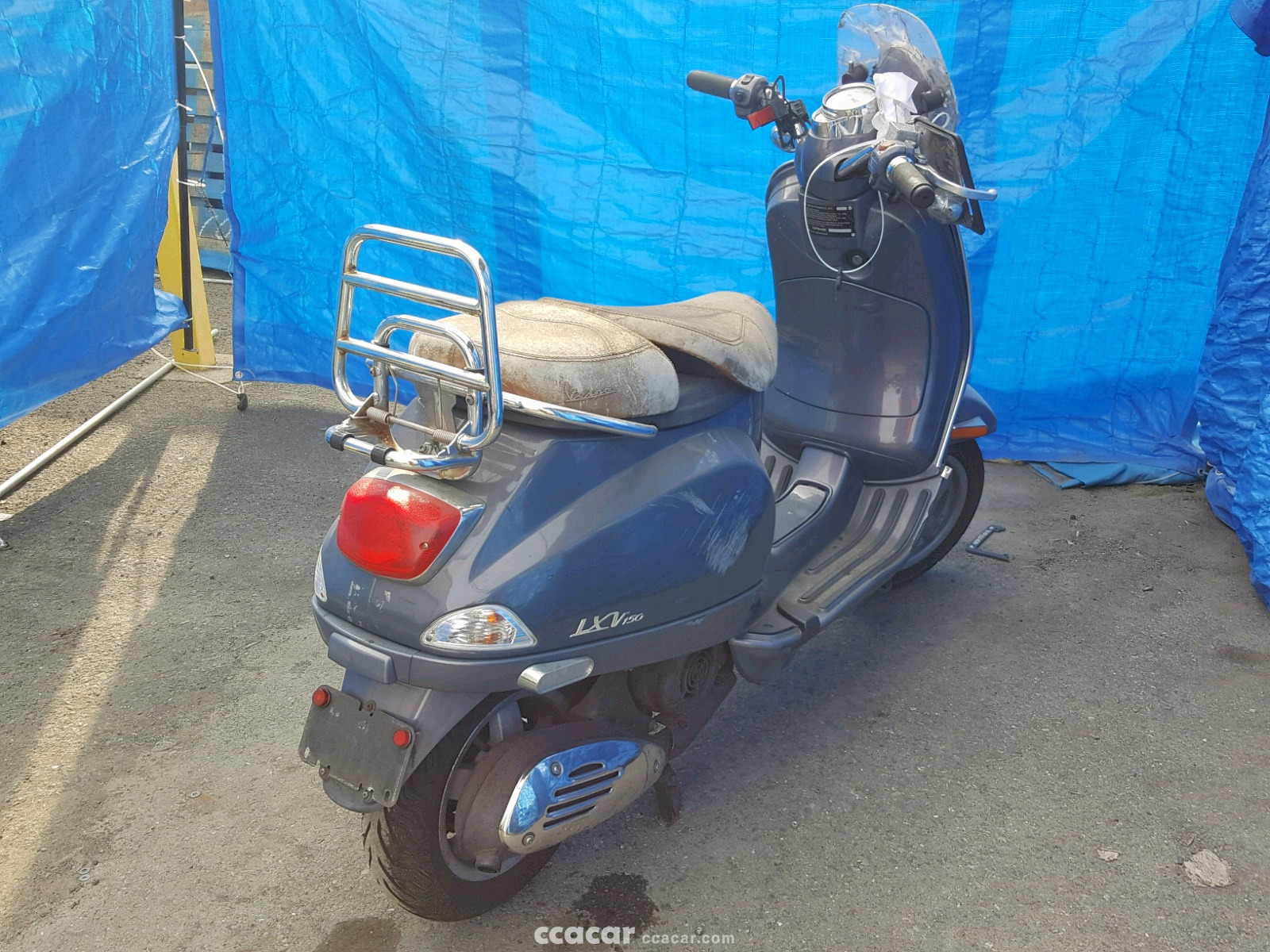 2007 Vespa Scooter 150 Salvage & Damaged Cars for Sale