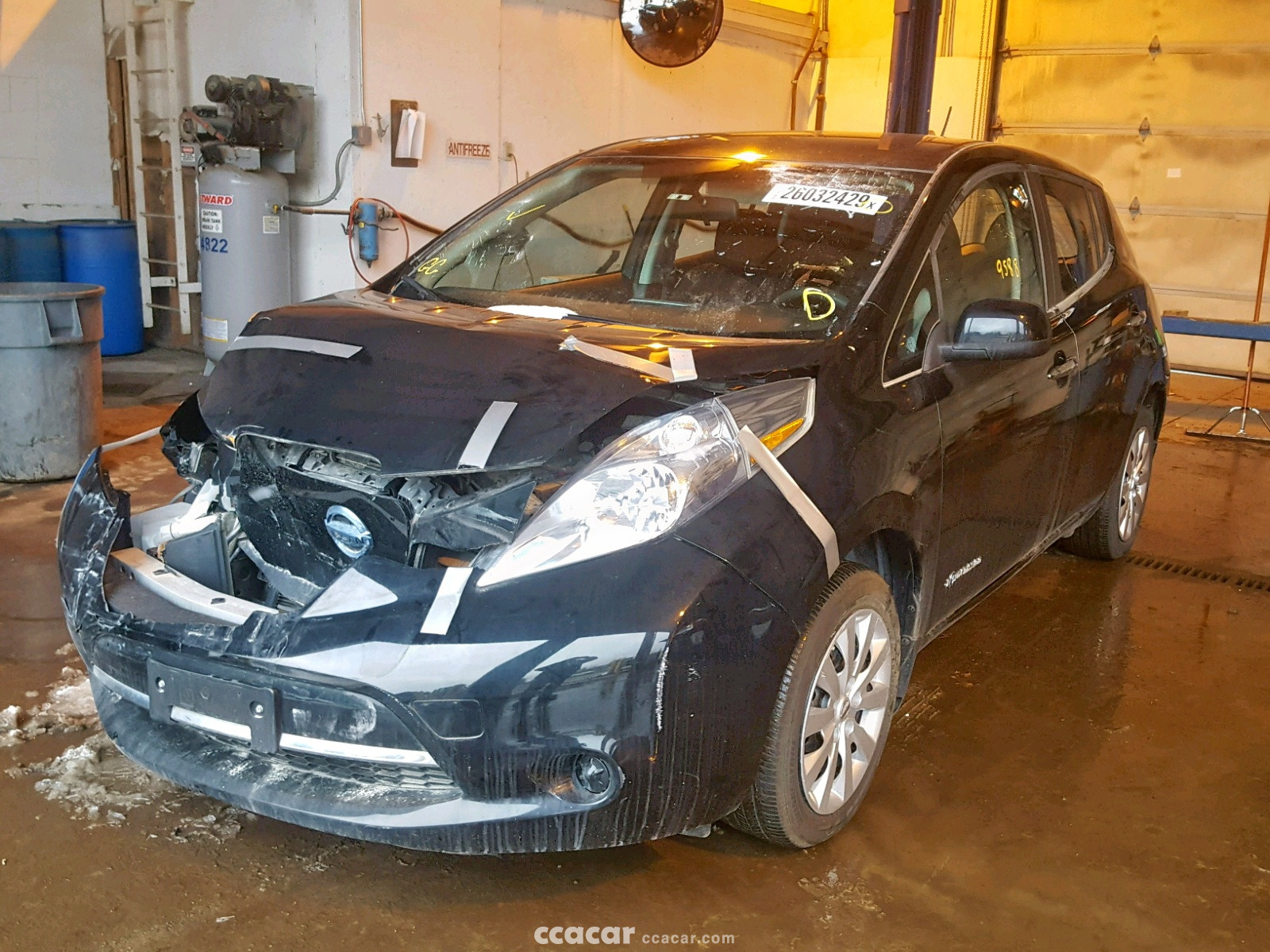 2016 Nissan LEAF S24 Salvage & Damaged Cars for Sale