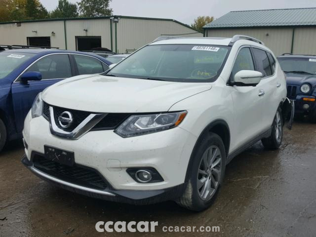 2015 Nissan Rogue S; Sl; Sv Salvage 