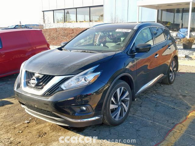 2017 NISSAN MURANO S; SL; PLATINUM; SV SALVAGE | Salvage & Damaged Cars ...