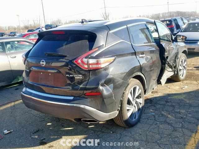 2017 NISSAN MURANO S; SL; PLATINUM; SV SALVAGE | Salvage & Damaged Cars ...