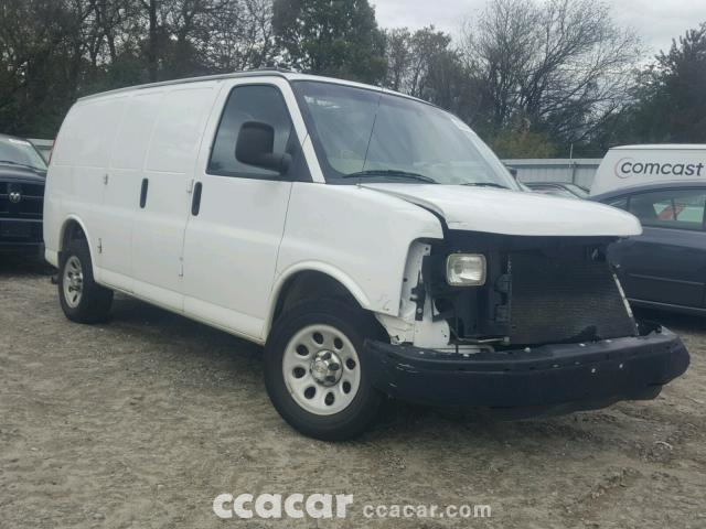 2012 Chevrolet Express Work Van Salvage 