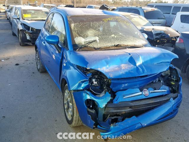 2015 Fiat 500 Pop Salvage 