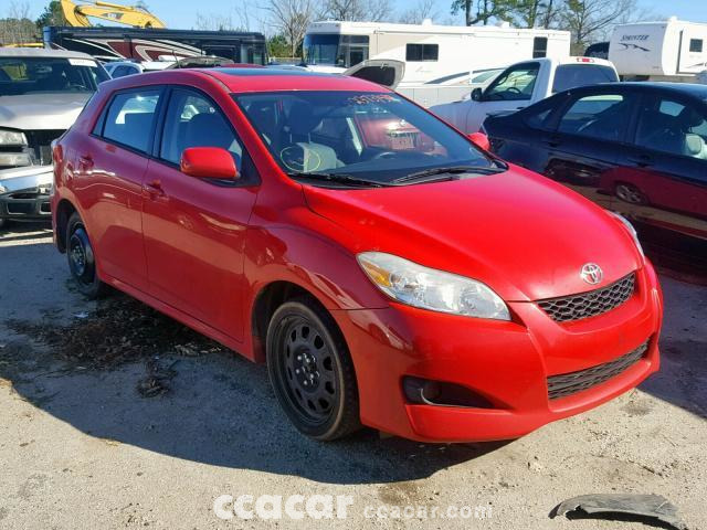 2009 TOYOTA MATRIX STANDARD; S; XRS SALVAGE | Salvage & Damaged Cars ...