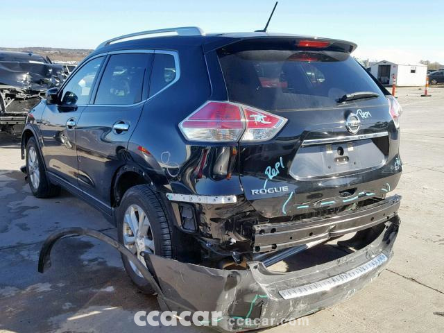 2016 Nissan Rogue S; Sl; Sv Salvage 