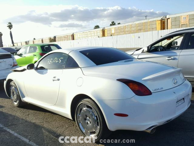 2002 LEXUS SC 430 SALVAGE | Salvage & Damaged Cars for Sale