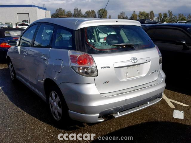 2005 Toyota Matrix Base; Xr Used 