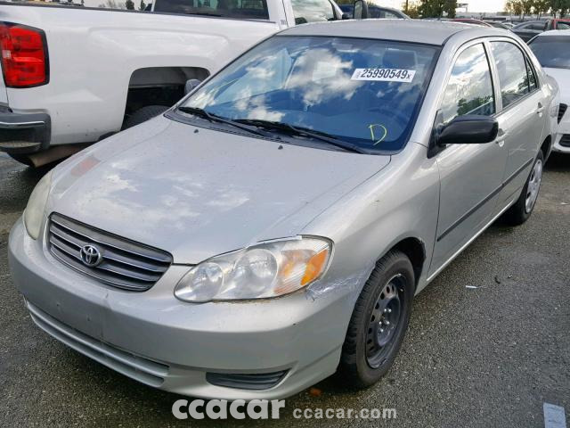 2003 TOYOTA COROLLA CE; S; LE USED | Salvage & Damaged Cars for Sale