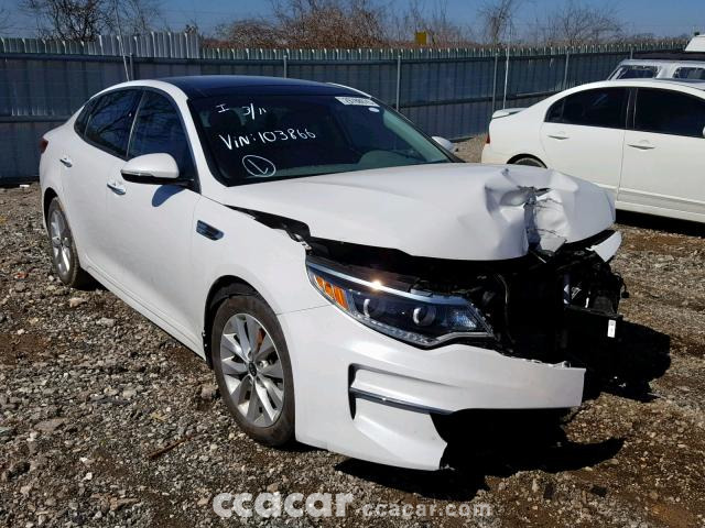 2016 KIA Optima Ex 2.4L 4 for Sale in Kansas City KS - Lot: 29788979 ...