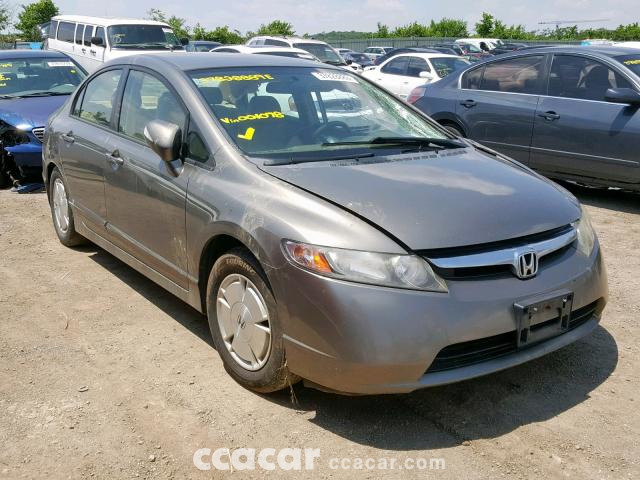 2007 Honda Civic Hybr 1.3L 4 for Sale in Kansas City KS - Lot 