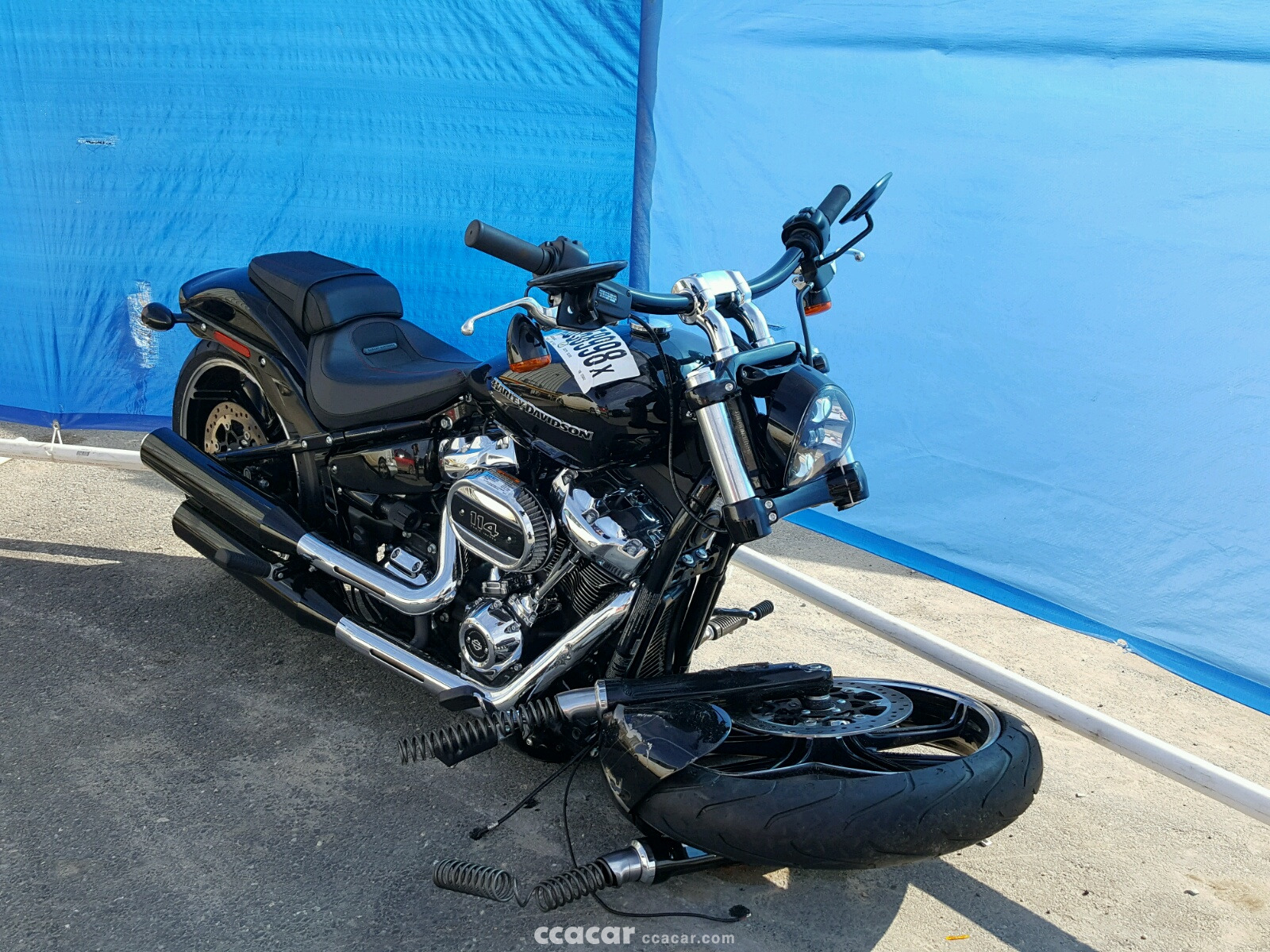 wrecked harley davidson for sale