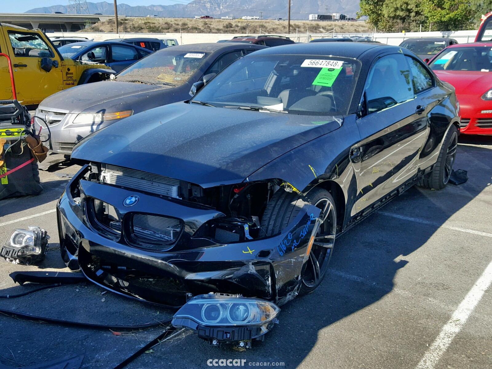 2017-bmw-m2-base-salvage-damaged-cars-for-sale