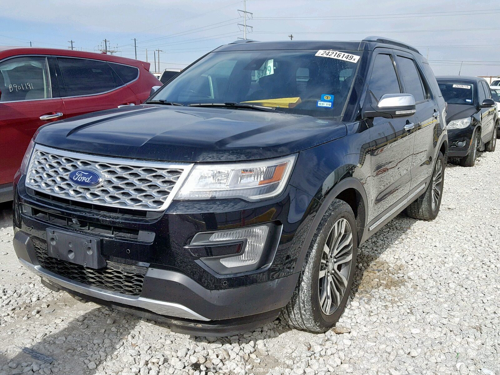 2017 Ford Explorer Platinum | Salvage & Damaged Cars for Sale