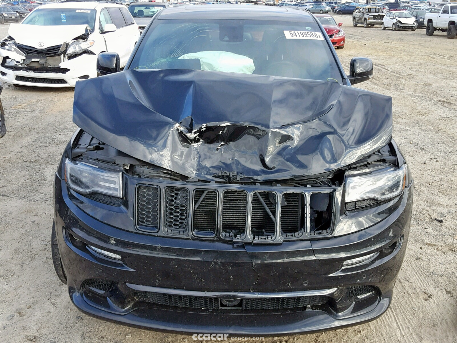 2015 Jeep Grand Cherokee SRT Red Vapor Edition | Salvage & Damaged Cars ...