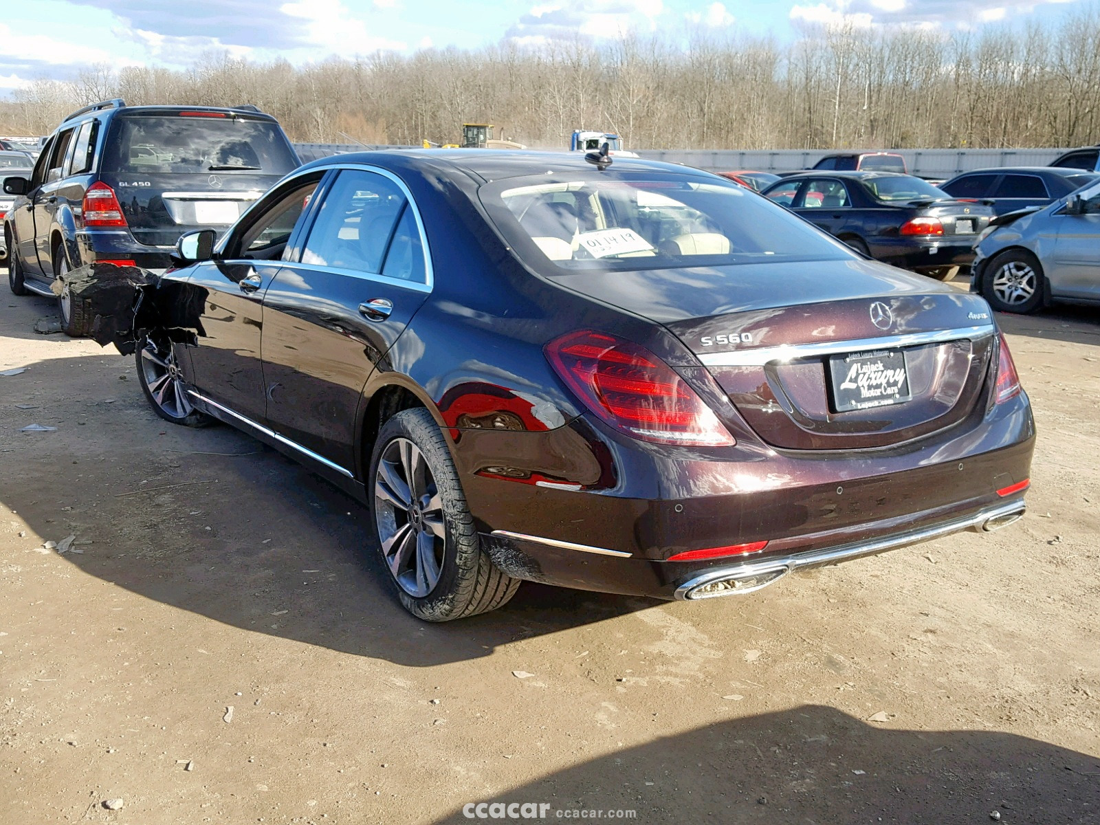 2019 MercedesBenz SClass S 560 4MATIC Salvage & Damaged Cars for Sale