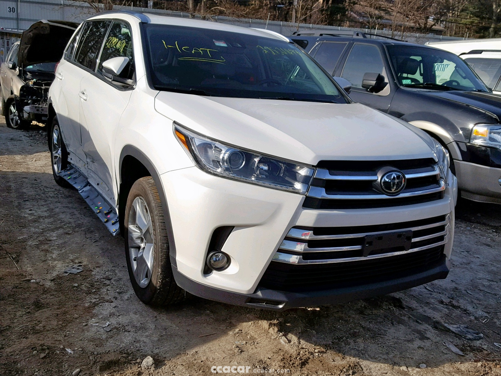 2017 Toyota Highlander Limited Platinum | Salvage & Damaged Cars for Sale